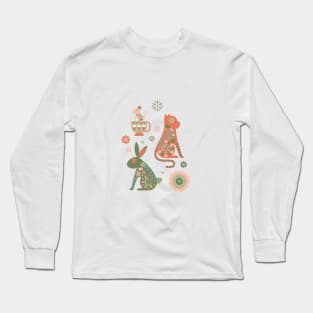 Mad Tea Party - Spring Garden Long Sleeve T-Shirt